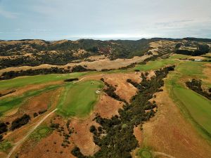 Cape Kidnappers 14th Hole Aerial